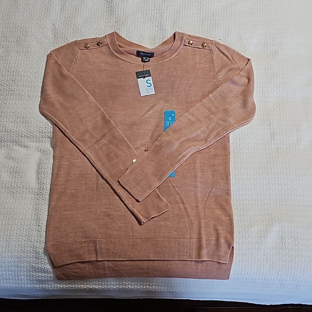 NWT Primark Knit Sweater, Pink, Size S